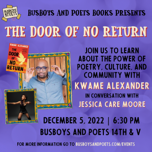 THE DOOR OF NO RETURN | A Busboys and Poets Presentation