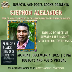 FEAR OF A BLACK UNIVERSE | A Busboys and Poets Books Presentation