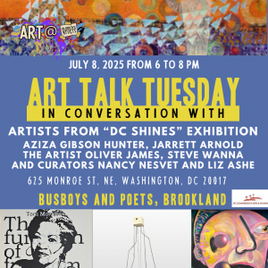 Art Talk Tuesday @ Brookland