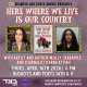 HERE WHERE WE LIVE IS OUR COUNTRY | A Busboys and Poets Books Presentation