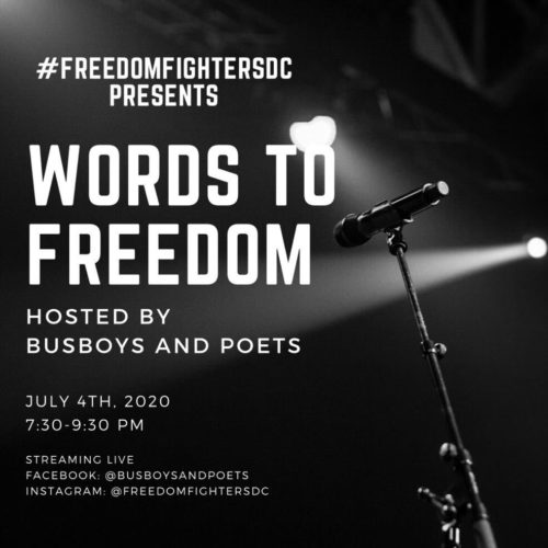Words to Freedom Presented by Freedom Fighters DC