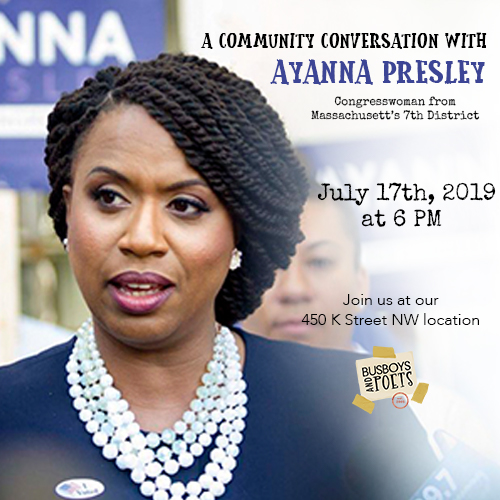 Community Conversation with Congresswoman Ayanna Pressley