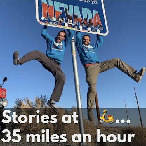 Stories at 35 Miles an Hour