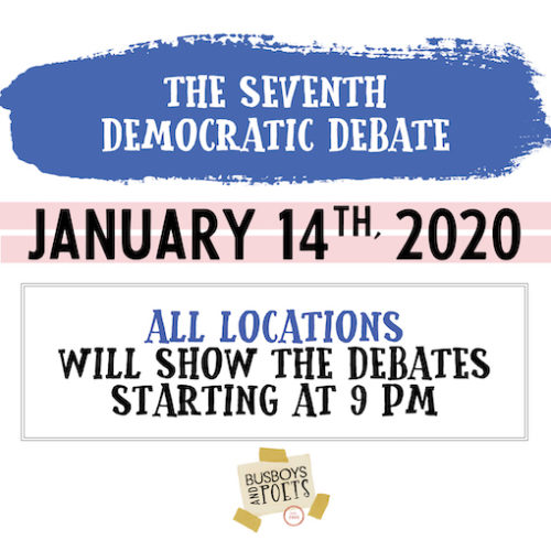 7th Democratic Debate Watch Party