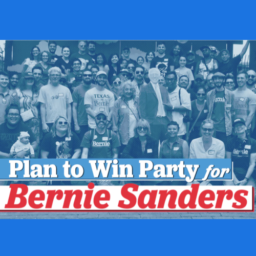 Brunch for Bernie, a Bernie 2020 Plan to Win Party