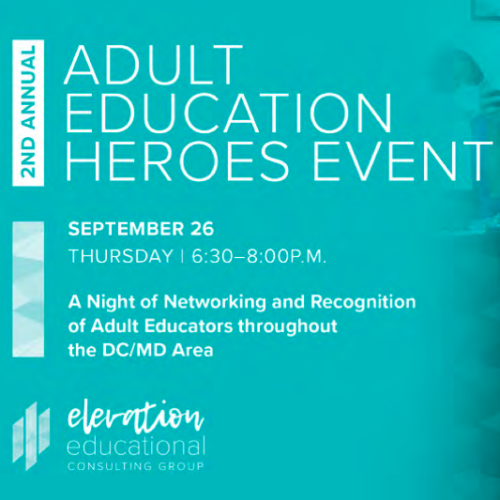2nd Annual Adult Education Heroes Celebration