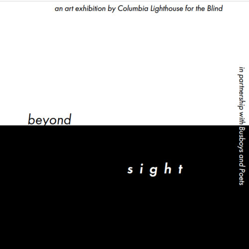 Beyond Sight: Artists with Visual Impairments Exhibition and Poetry Reading