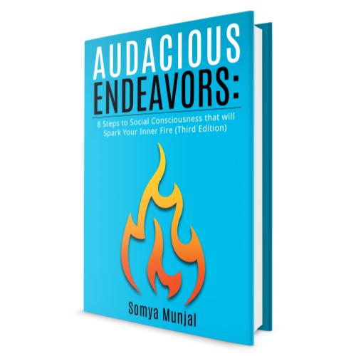 Busboys Books Presents: Audacious Endeavors: 8 Steps to Social Consciousness that will Spark Your Inner Fire with Somya Munjal