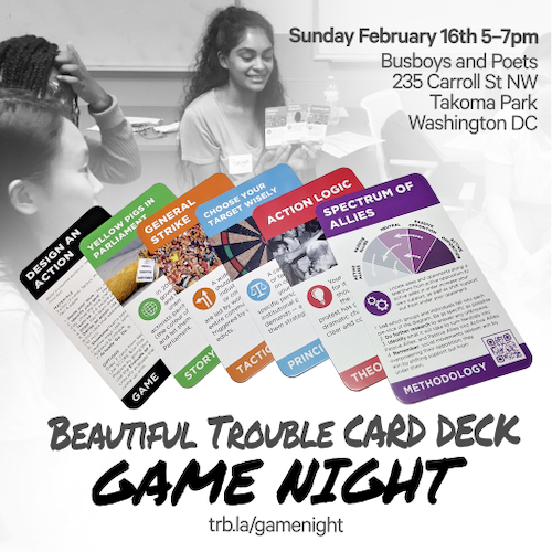 Beautiful Trouble Strategy Deck Game Night