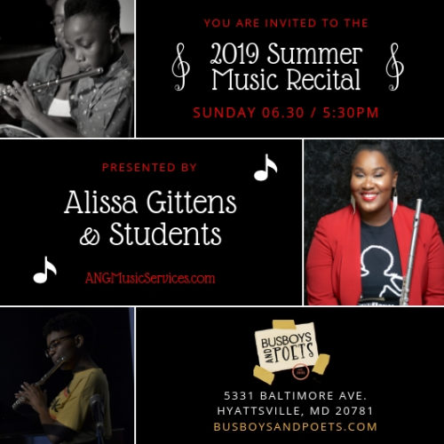 2019 Summer Music Recital presented by ANG Music Services