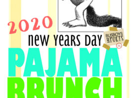 New Years Pajama Brunch 2020 Poster  e1577683860810