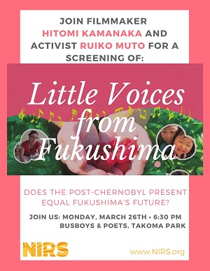 Film Screening with Filmmaker--on Fukushima Daiichi nuclear disaster