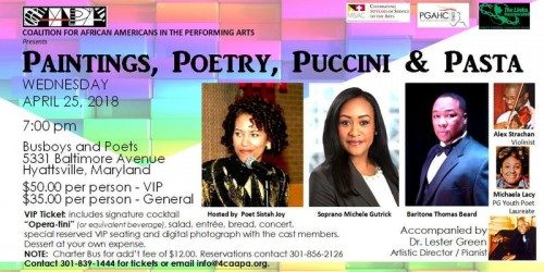 Paintings, Poetry, Puccini, and Pasta