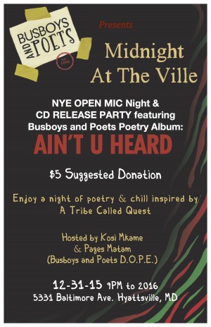 Midnight in the Villa: Thursday Night Open Mic hosted by Kosi