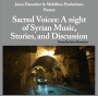 Sacred Voices: A night of Syrian Music, Stories, and Discussion