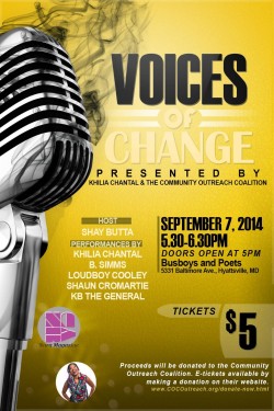 Voices of Change Fundraiser Event