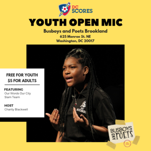 DC Scores: Youth Open Mic