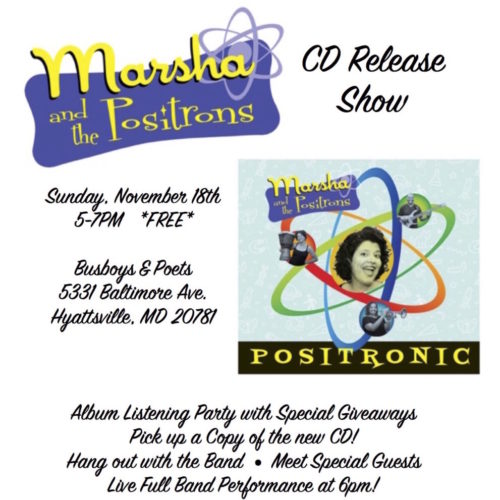 Marsha and the Positrons CD Release