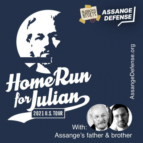 #HomeRun4Julian :  US Tour to Demand Julian Assange’s Freedom