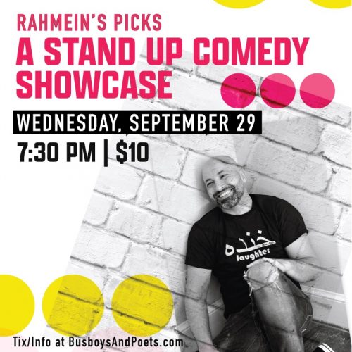 Rahmein’s Picks: A Stand-Up Comedy Showcase