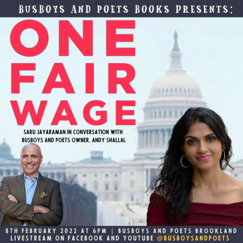 Busboys and Poets Books Presents: ONE FAIR WAGE