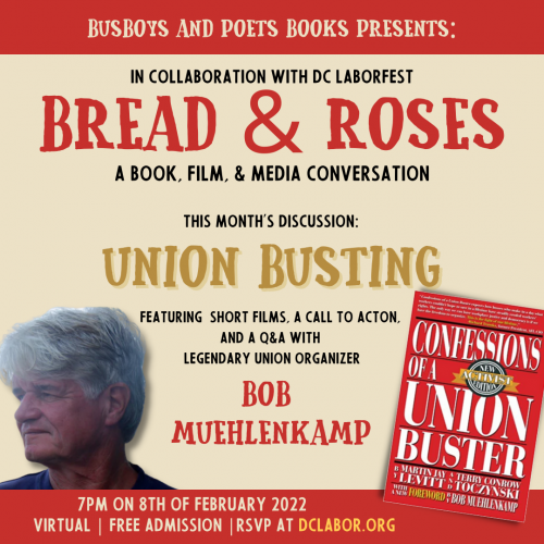 Busboys and Poets Books Presents BREAD & ROSES