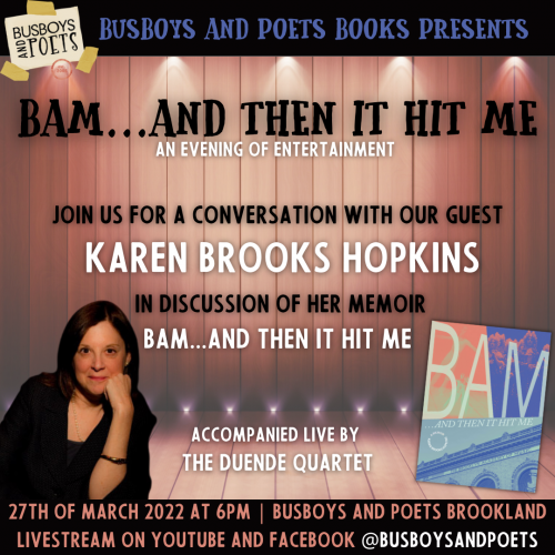 Busboys and Poets Books Presents BAM... AND THEN IT HIT ME