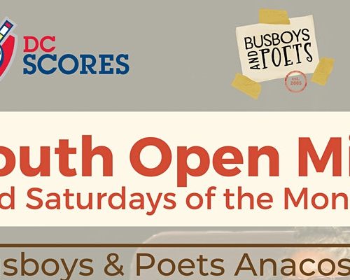 DC Scores presents Youth Open Mic