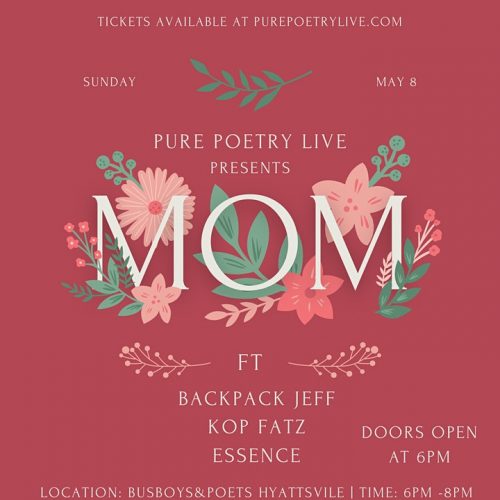 Pure Poetry Live presents 