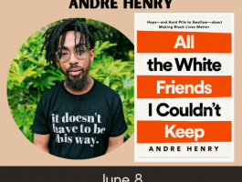 Andre Henry book launch square