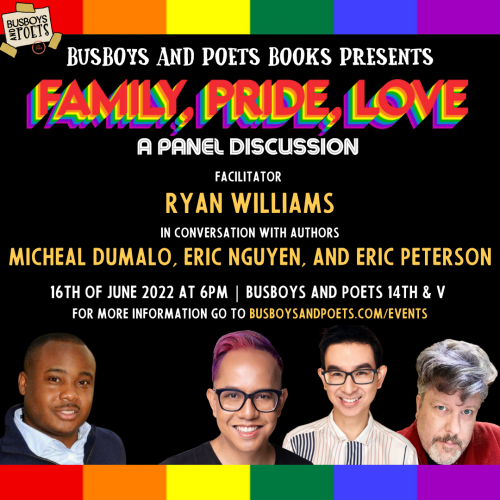 Busboys and Poets Books Presents Family, Pride, Love Panel
