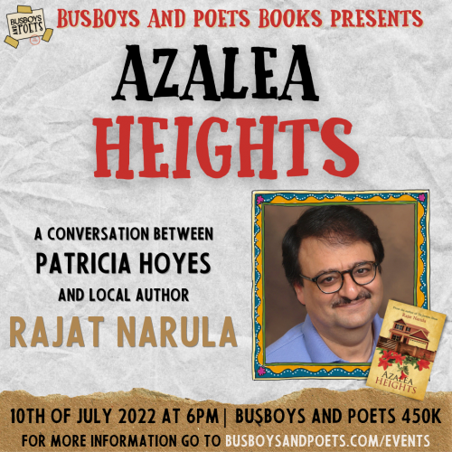 Busboys and Poets Books Presents AZALEA HEIGHTS