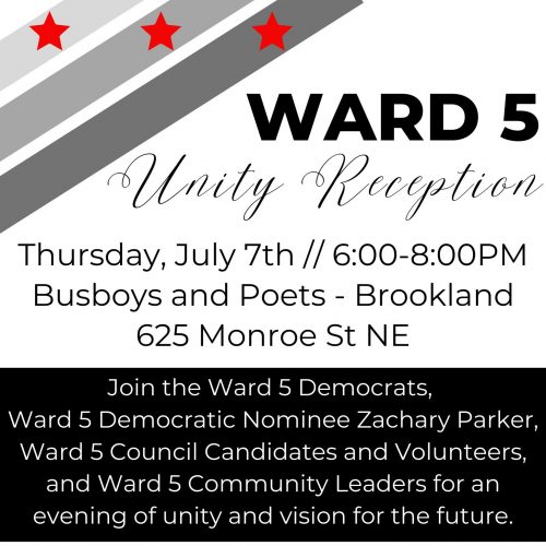 Ward 5 Unity Reception