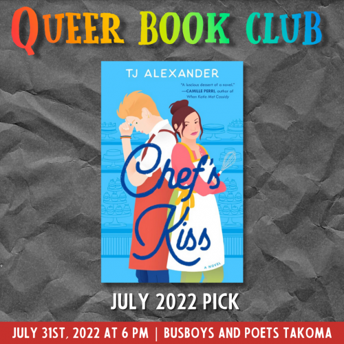 Busboys and Poets Books Presents Queer Book Club: CHEF'S KISS