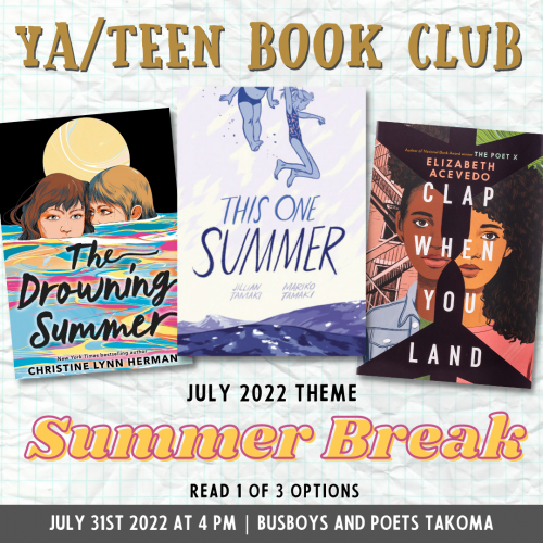 Busboys and Poets Books Presents YA Book Club