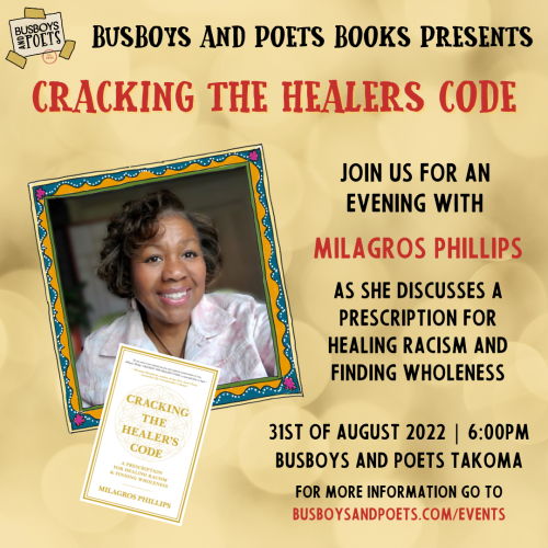 Busboys and Poets Books Presents CRACKING THE HEALERS CODE