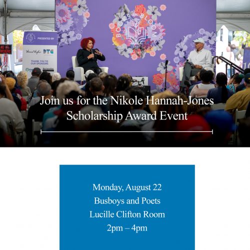 Award Ceremony:  Nikole Hannah-Jones Scholarship