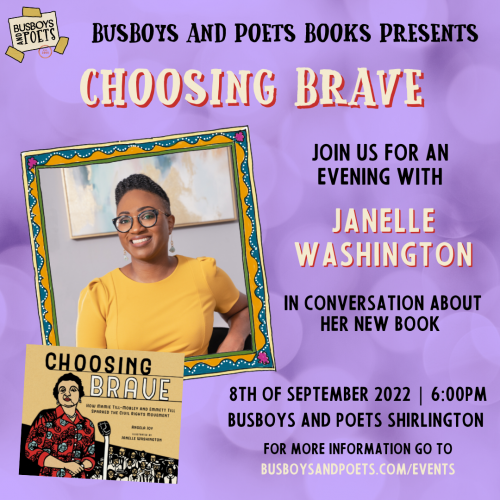 Busboys and Poets Books Presents CHOOSING BRAVE