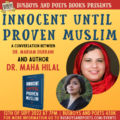 Busboys and Poets Books Presents INNOCENT UNTIL PROVEN MUSLIM