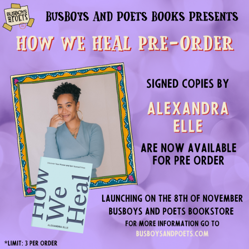 Busboys and Poets Books Presents HOW WE HEAL Preorder