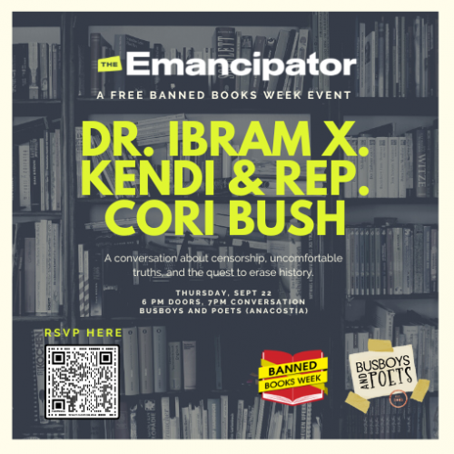 Dr. Ibram X. Kendi and Rep. Cori Bush | Banned Books Week Event