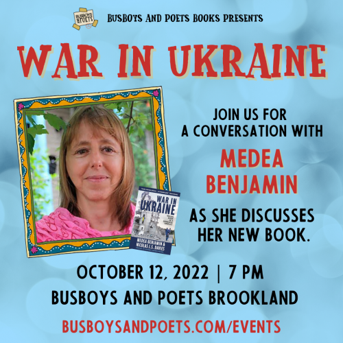 Busboys and Poets Books Presents WAR IN UKRAINE