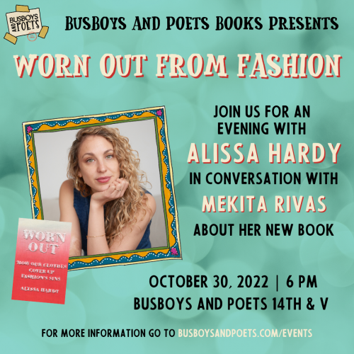 Busboys and Poets Books Presents WORN OUT