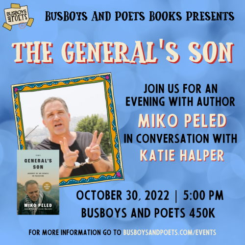 Busboys and Poets Books Presents THE GENERAL'S SON