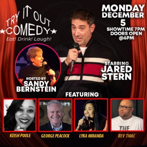 TRY IT OUT COMEDY: EAT! DRINK! LAUGH!