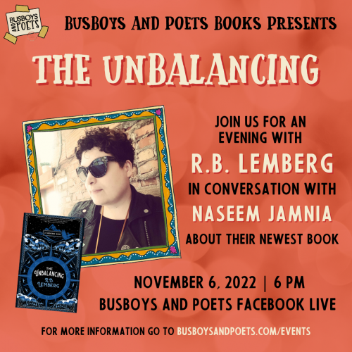 Busboys and Poets Books Presents The Unbalancing