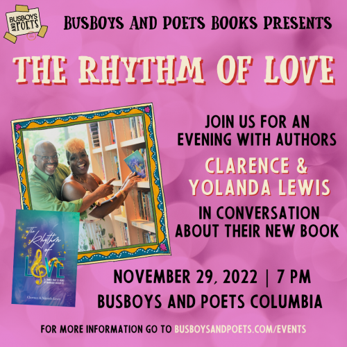Busboys and Poets Books THE RHYTHM OF LOVE