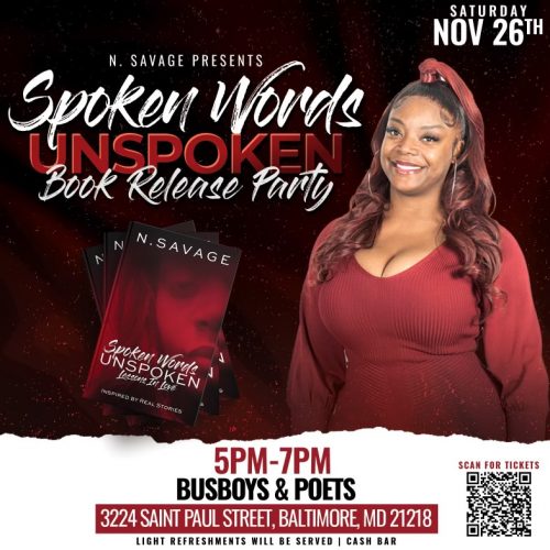 Savage Sessions: A Book Release Event