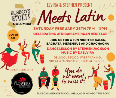 Busboys and Poets Meets Latin: Salsa Lessons and Community Dance
