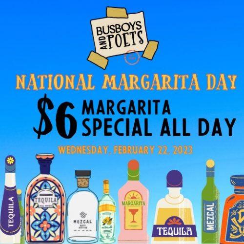 $6 Margaritas ALL DAY  | National Margarita Day